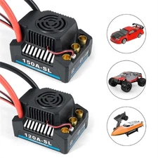 120A/150A Brushless ESC Electric Speed Controller and Programming Card ESC