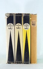 James Churchward 1935-9 The Lost Continent of Mu Set of 4 Mu Books HC w/DJ