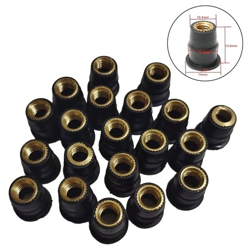 Pack de montage optimal de quincaillerie en caoutchouc 20M6 con?ue pour motos - Photo 3/9