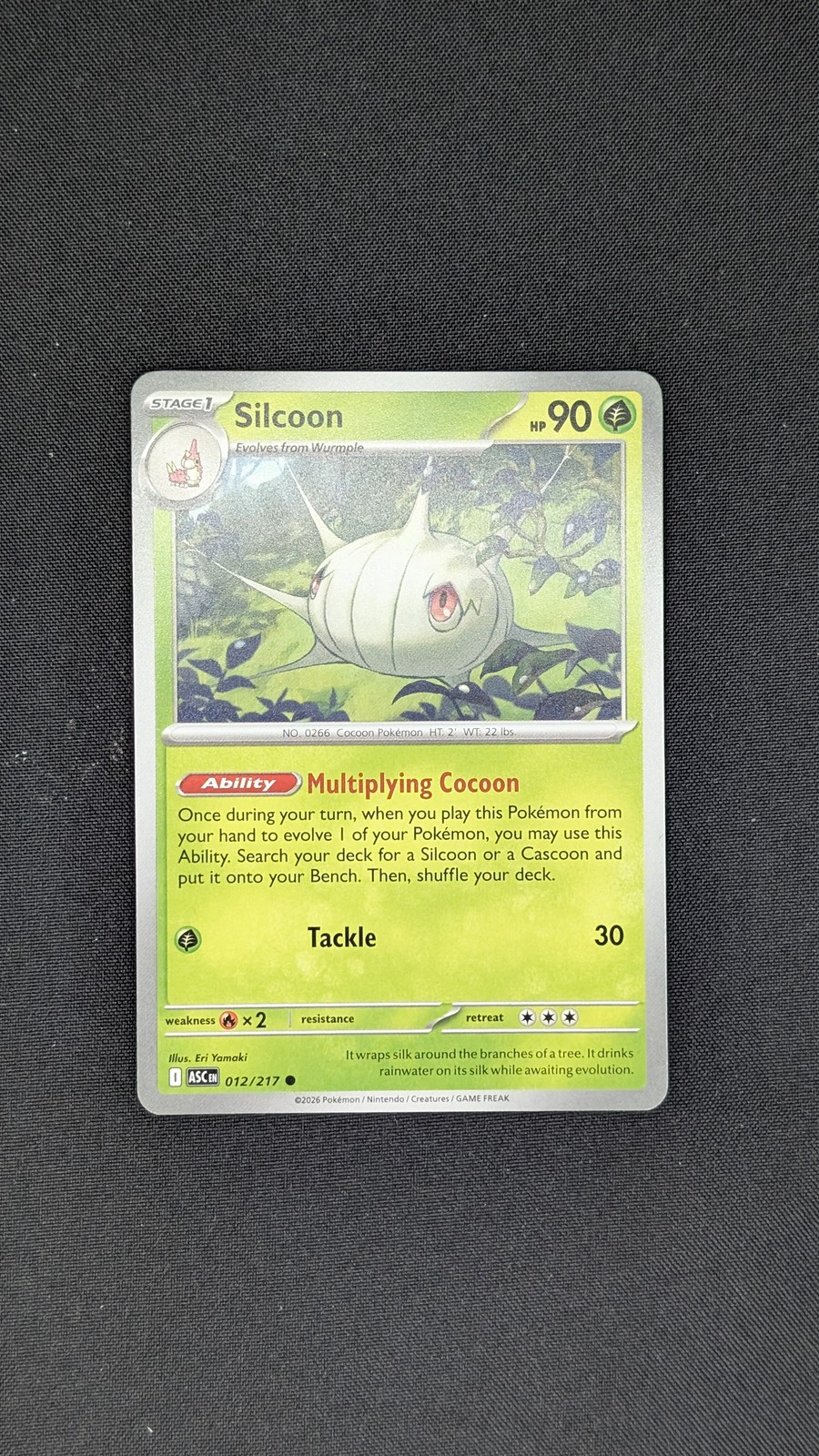 ME: Ascended Heroes #012/217 Silcoon