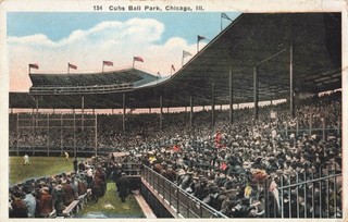 BASEBALL legendary West Side Park home Chicago Cubs Stadium from 1893 to 1915!