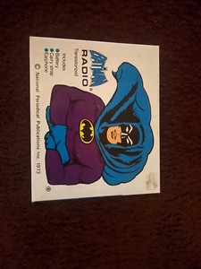 1973 Batman Radio