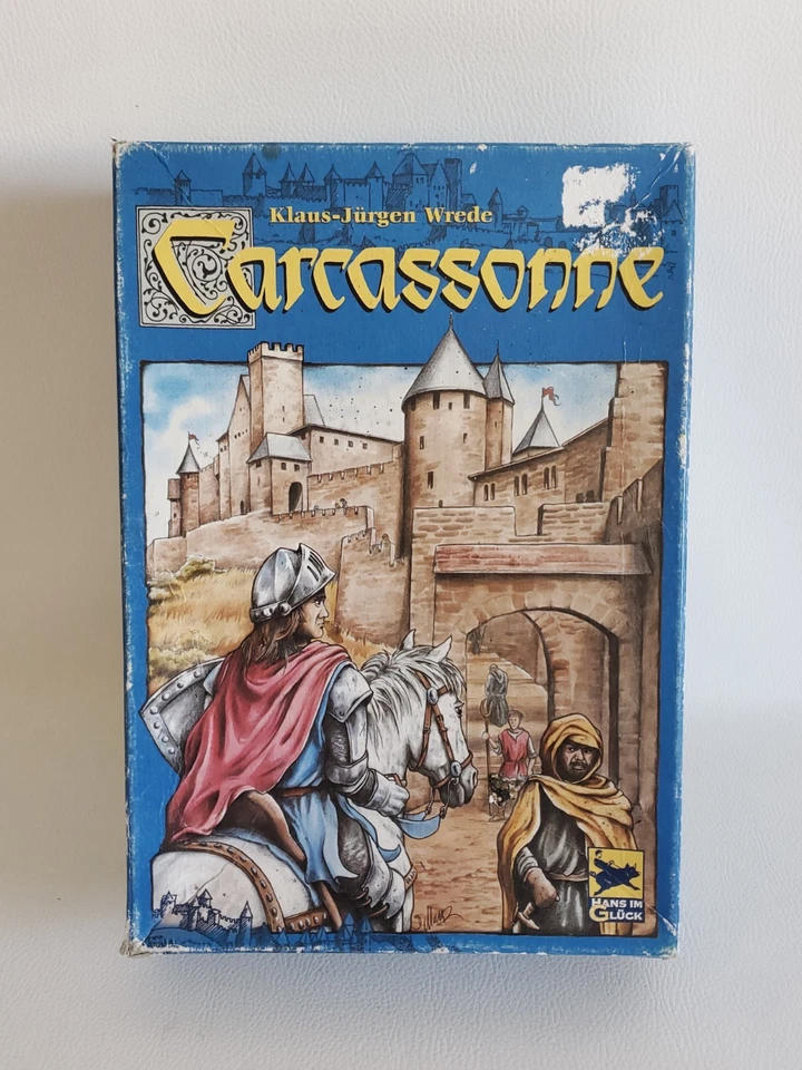 Jeu de societe Carcassonne Hans im Gluck Vintage 2000 Complet 2 a 5 Joueurs - Photo 2/4