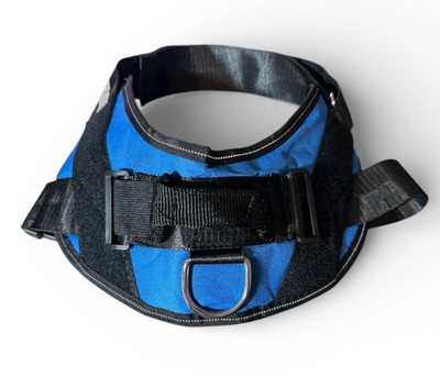 No Pull Dog Pet Harness Adjustable Control Vest Dogs XL Extra Large Blue NWOT