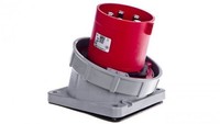Winkeleinbaustecker 125A 5P 400V Rot IP67 Power Twist 745-6