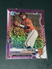 2021 Bowman Chrome Luis Toribio FUCHSIA /199