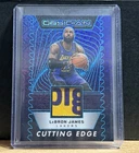 Panini Obsidian Lebron James Cutting Edge Game Used Lakers #4/5 NUMBERED MINT