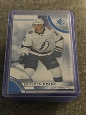 2023-24 Upper Deck SP Brayden Point Blue Variant #99 Tampa Bay Lighting