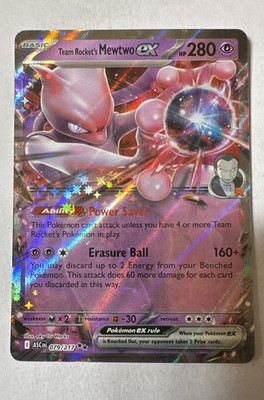 Team Rocket's Mewtwo ex 079/217 Me: Ascended Heroes Holo
