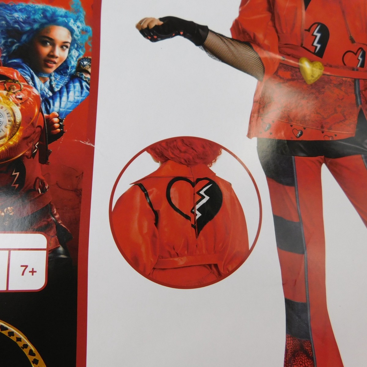 Disney Descendants 4 Kids Princess Red Deluxe Halloween Costume 7