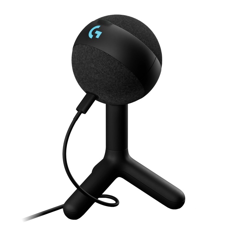 Logitech G Yeti Orb Condenser RGB Gaming Microphone with LIGHTSYNC, USB Mic f...