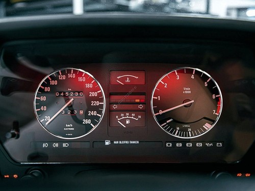 Fits: Bmw 5 E28 1980-1988 2-Teilig Poliert Aluminium Tachoringe Tacho Ringe - Picture 7 of 8