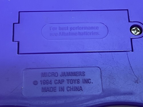MICRO JAMMERS Rappin' BoomBox Beats Box 1994 Cap Toys #7140 Works! - Picture 5 of 6