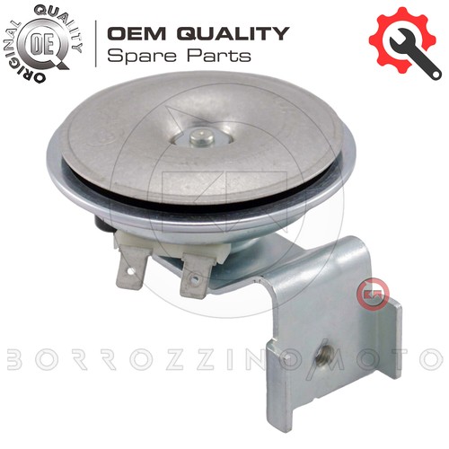 CLACSON AVVISATORE ACUSTICO 12V OEM QUALITY PIAGGIO BEVERLY 125 2001/2003 - Foto 2 di 4
