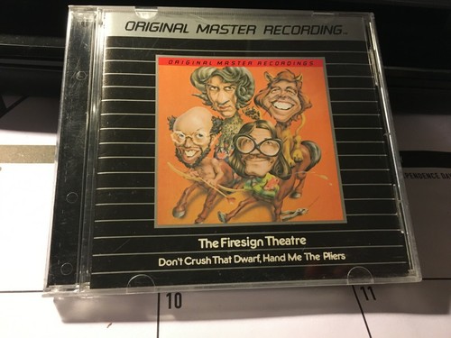 THE FIRESIGN THEATER - Don't Crush That Dwarf CD ORIGINAL MASTER RECORDING MSFL