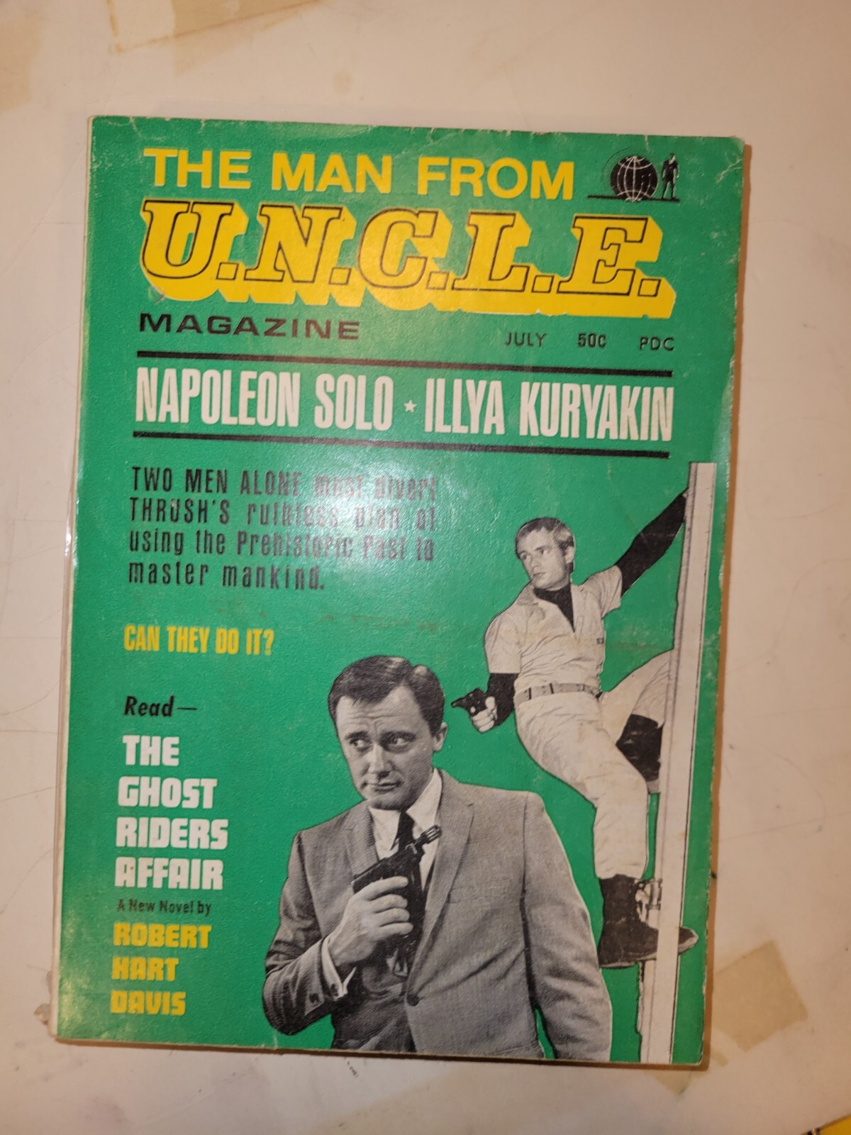 MAN FROM UNCLE MAGAZINE July 1966 Vol 1 No 6 Man from U.N.C.L.E. | eBay