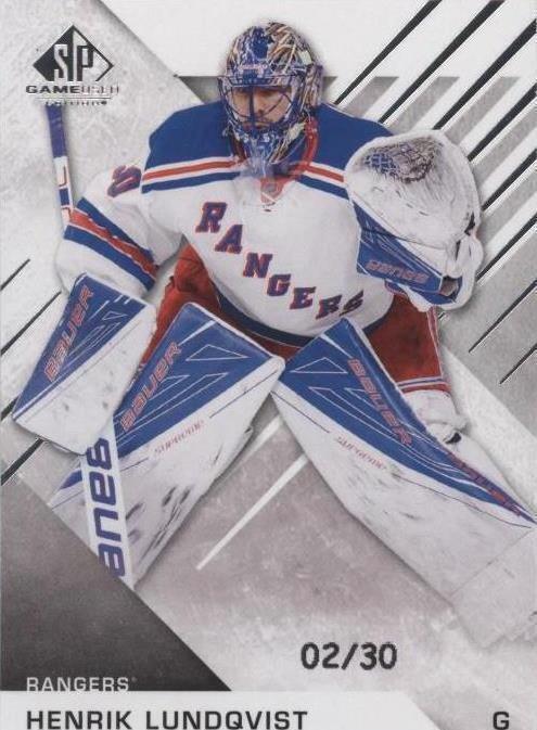2016-17 SP Game Used - Henrik Lundqvist #60 - 1 of 1