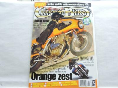 Classic Bike Magazine October 1996 Norton Yamaha Honda Goldwing