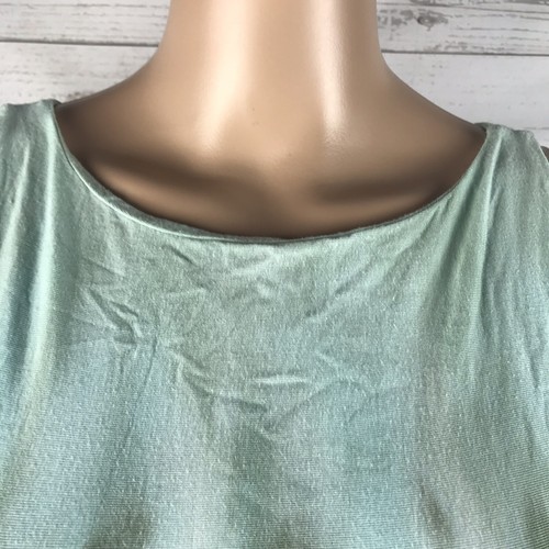 Barbara Sophia Sommerkleid XS hellblau braun Batik Bio Bambus Boho Chic weich - Bild 2 von 12