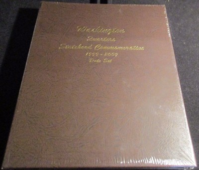 Dansco Coin Album # 7146 U.S Washington Statehood Quarters 1999-2009