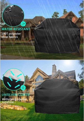 Waterproof Rain BBQ Cover Outdoor Grill Covers Anti Dust Rain Electric BBQ Cover - Picture 21 of 29