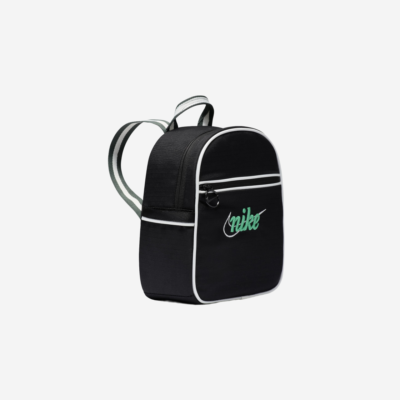 Nike NSW Futura 365 Mini Backpack 6L Black Stadium Green