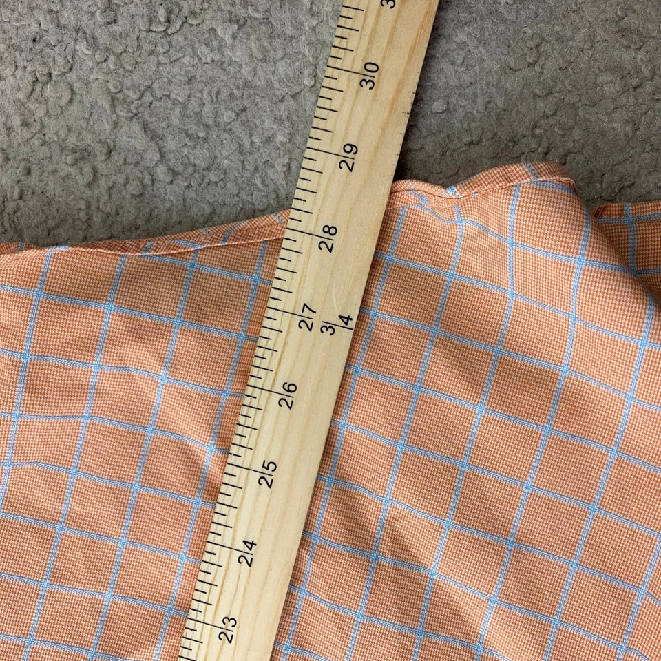 Camisa de vestir Egara de algodón egipcio sin hierro calce ajustado para hombre 15,5 manga larga 2-17 Foto 4 de 4