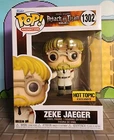 Funko POP! Attack On Titan Zeke Jaeger #1302 Hot Topic Exclusive
