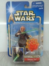Hasbro Star Wars Attack of the Clones - Saesee Tiin Jedi Action Figure BNIB