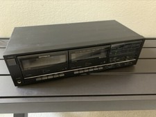   Vintage Optimus SCT-87 Dual Cassette Deck Recorder  