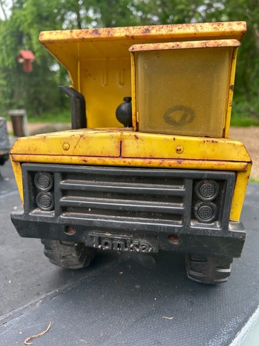 Vintage Tonka, Turbo-Diesel Dump Truck, XMB-975, Pressed Steel- Fast Ship - Picture 3 of 8
