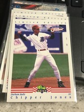 1992 Classic/Best Fisher Nuts #5 Chipper Jones braves!