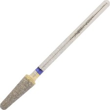 Diamond Bur, Sintered, Medium 240 Grit 2.34mm Mandrel Hp Long Tapered 10x3.7mm