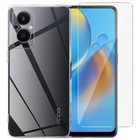 Per OPPO RENO 7Z 5G COVER CUSTODIA TRASPARENTE + PELLICOLA VETRO TEMPERATO 7 Z