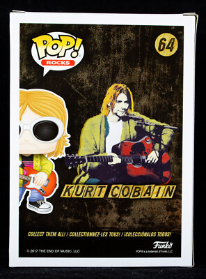 激レア Funko pop! Rocks  Cobain #64 Kurt Cobain #64 Funko Exclusive Pop Vinyl Figure Rocks | eBay