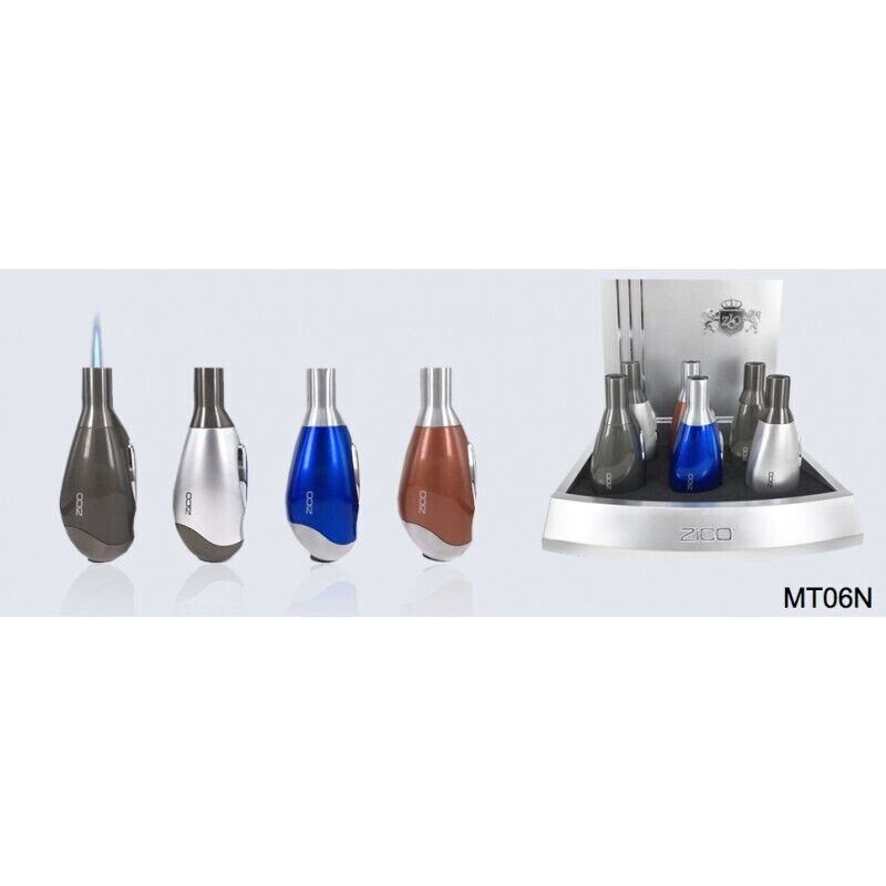 Zico MT-06N Single Flame Torch with Display of 6 new
