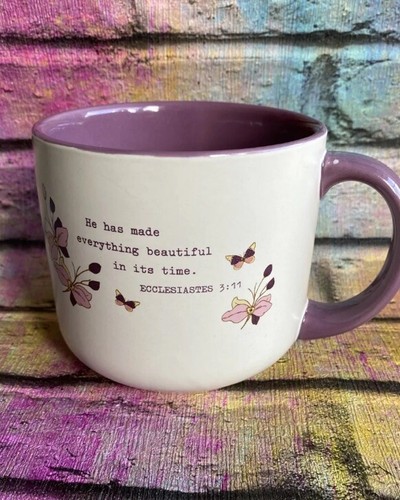DaySpring passages from the bible Ecclesiastes coffee or tea mug 57215 big #4 - Picture 2 of 9