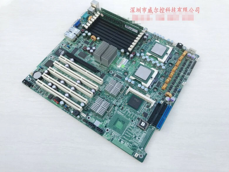 Super micro IPC motherboard X6DHE-XG2 X6DHE-XG2REV 1.2A to send CPU memory - Image 2 of 3