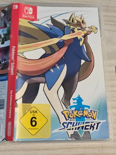 Nintendo Switch Game Pokemon SWORD SWORD!!! very rare with original box - Picture 3 of 5