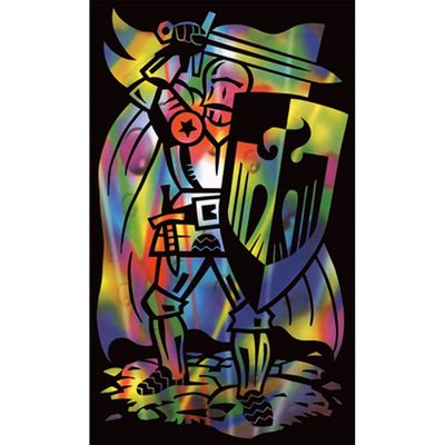 Mini Scraper Regenbogen - Ritter