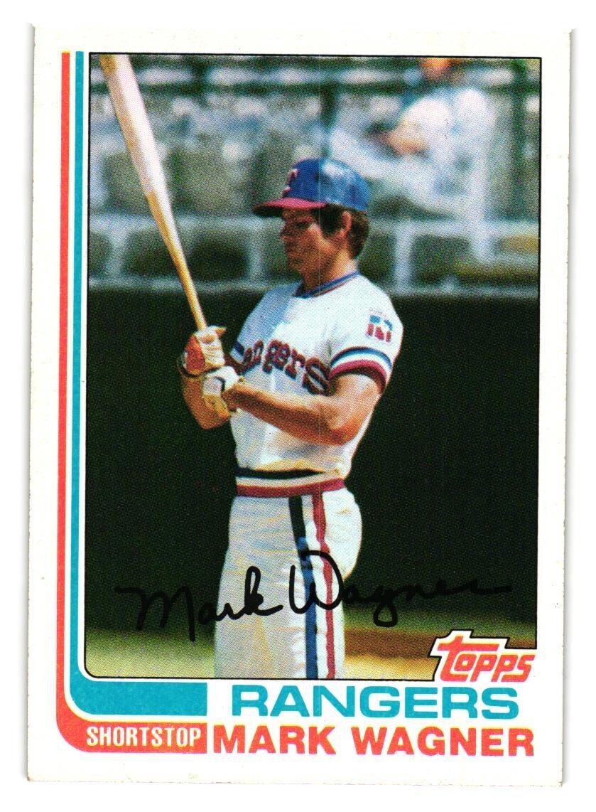 1982 Topps - #443 Mark Wagner