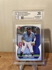 2023 Bowman Junior Caminero 1st Prospect Graded MGCo. Gem Mint 10