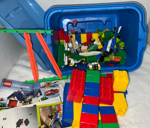 Lego Classic 6161 Box With Miscellaneous Blocks Duplo and Regular L4 READ - Picture 2 of 4