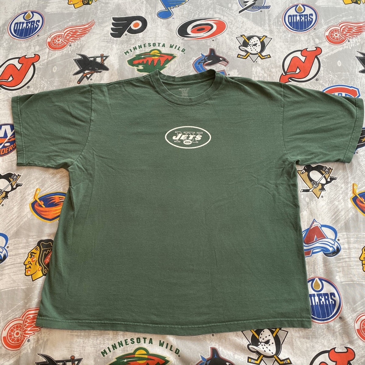 ReebokNFLNEW YORKJETS L.WASHINGTONゲームシャツ Leon Washington #29 New York Jets Jersey Shirt Men's XXL NFL