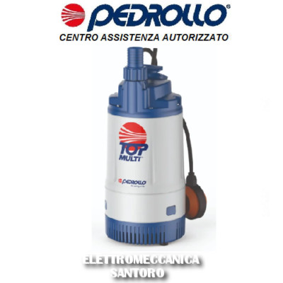 Elektrotauchpumpe Top Multi 2 HP 0,75 Volt 220 PEDROLLO Gewässer Klar