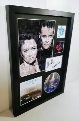 Deacon Blue RAINTOWN signed GERAHMT Picture Disc Album & Autogramm Display - WOW!
