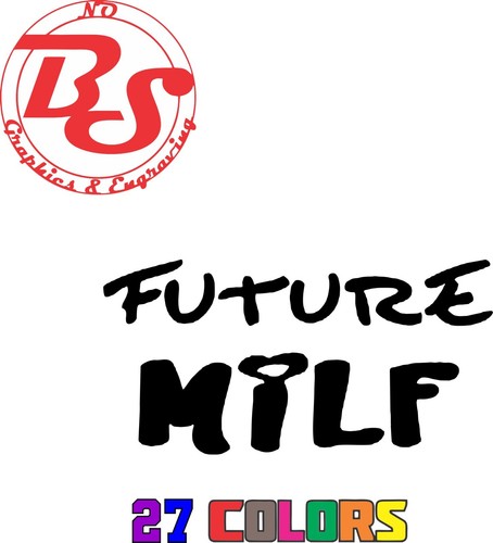 6" Milf im Training Aufkleber offensiv lustig unhöflich Humor Erwachsene sexy JDM Meme noBS - Bild 6 von 19