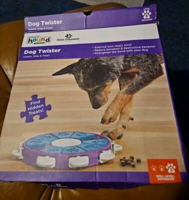 Outward Hound Nina Ottosson Dog Twister Puzzle Toy Advanced Interactive Level 3