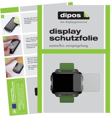 6x Schutzfolie für LEMFO LEM4 Smartwatch matt Displayschutzfolie Folie Display