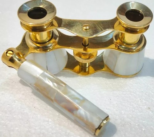 Binocular, New Year Gifts Christmas Brass Binocular, Vintage Look Handmade Style - Picture 11 of 14